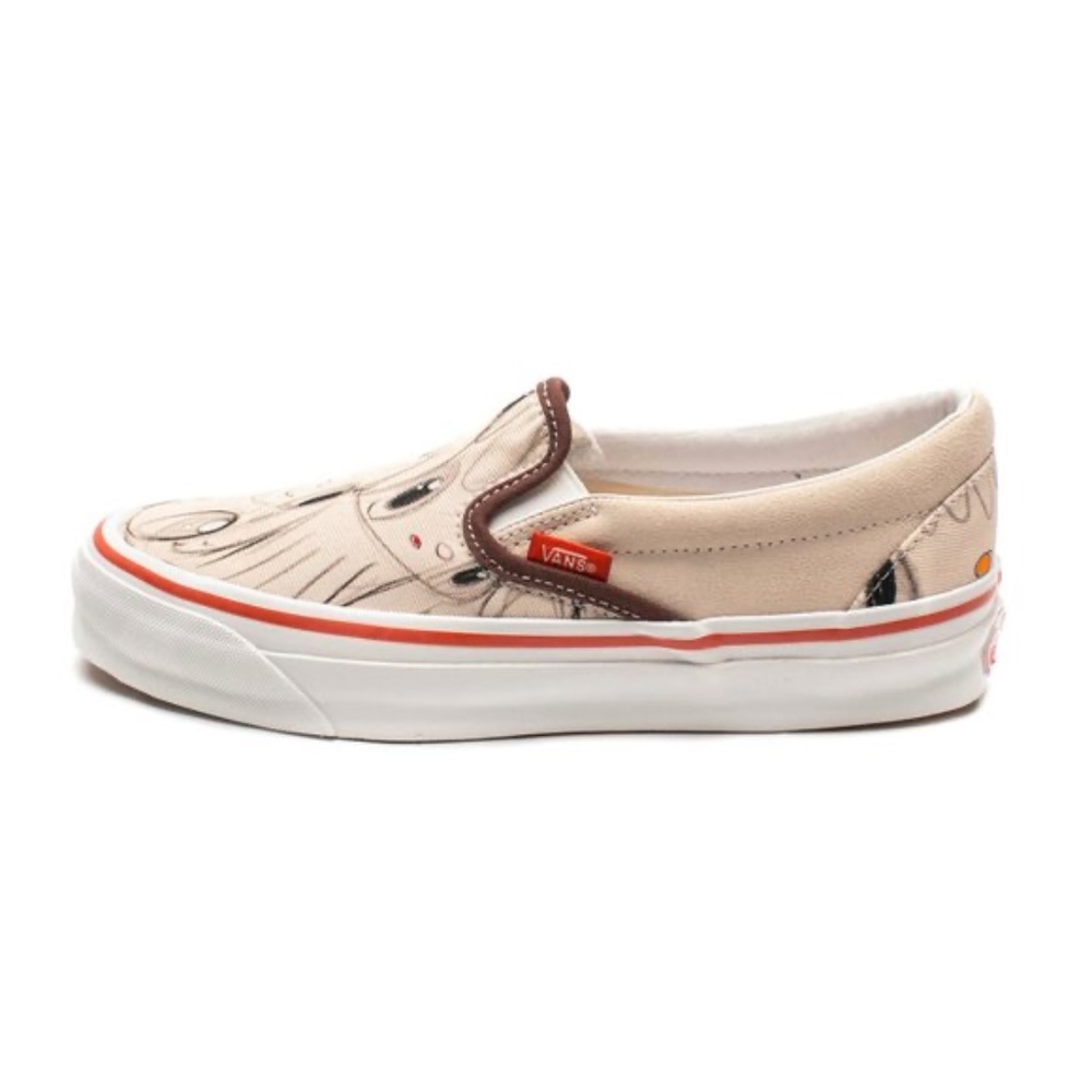 Vans x Javier Calleja OG Classic Slip-On Potting Soil Turtledove Sneakers